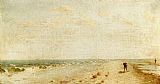 Sanford Robinson Gifford Canvas Paintings - Fire Island Beach i